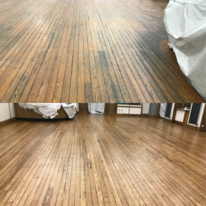 wood floor sanding Hull
